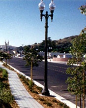 Sidewalk in Santa Clarita