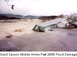 Sand Canyon Flood