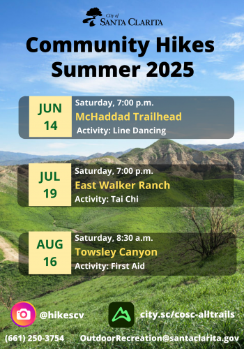 CH Summer 2025 Schedule
