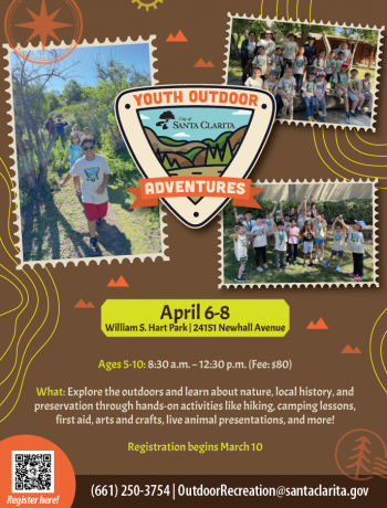 YOA Camp Spring 2026 Flyer