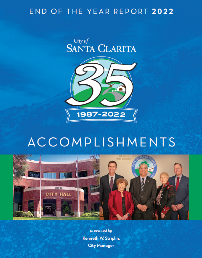 City of Santa Clarita - Year End Report for 2021