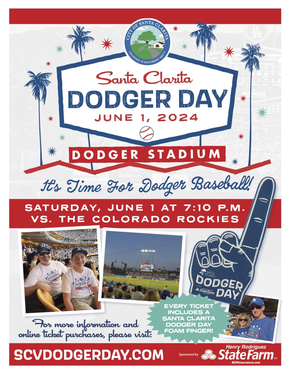 Celebrate the 45th Santa Clarita Dodger Day - City of Santa Clarita