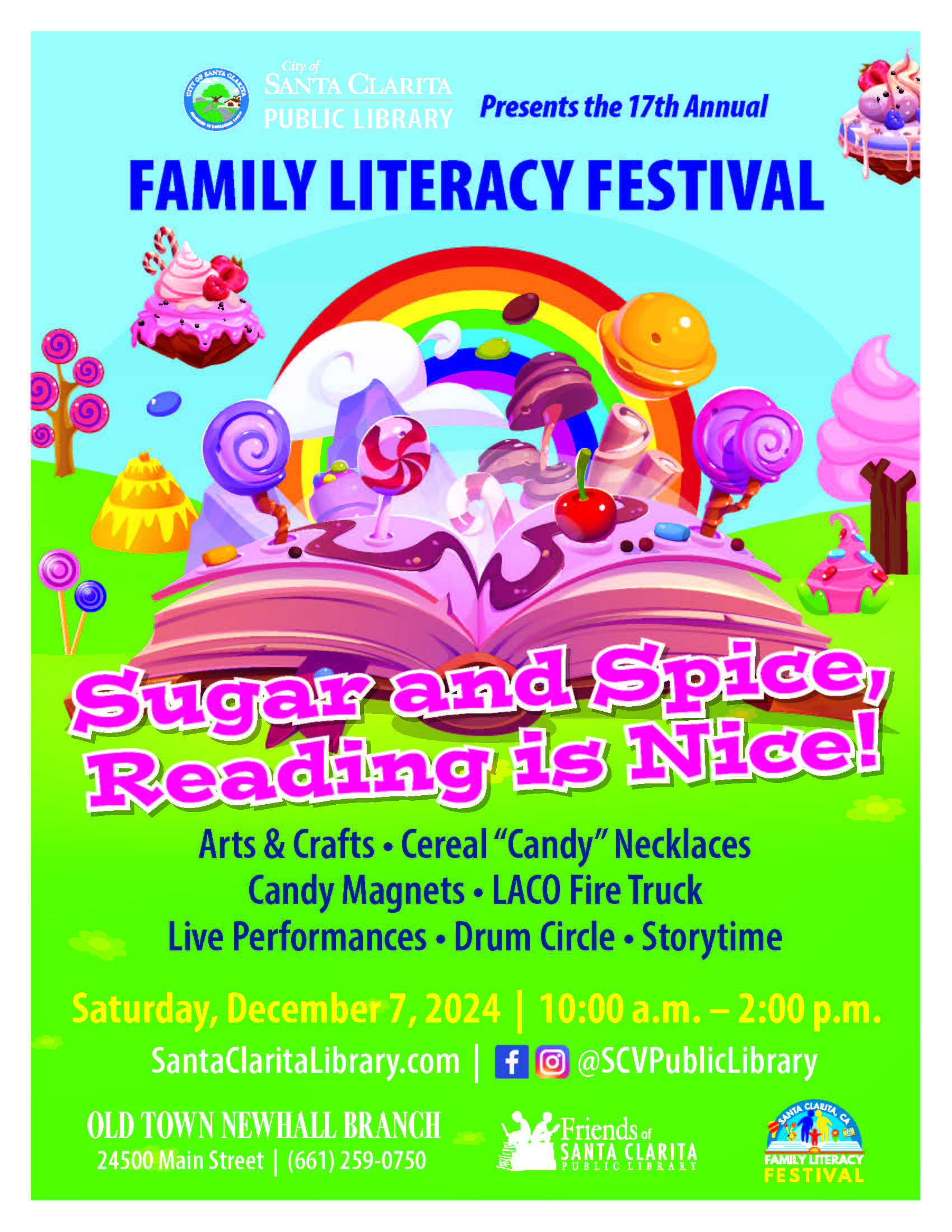 Family Literacy Festival Flyer