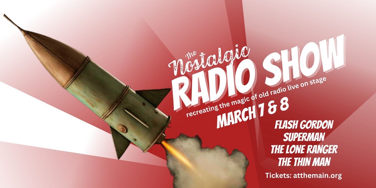 Nostalgic Radio Show Flyer