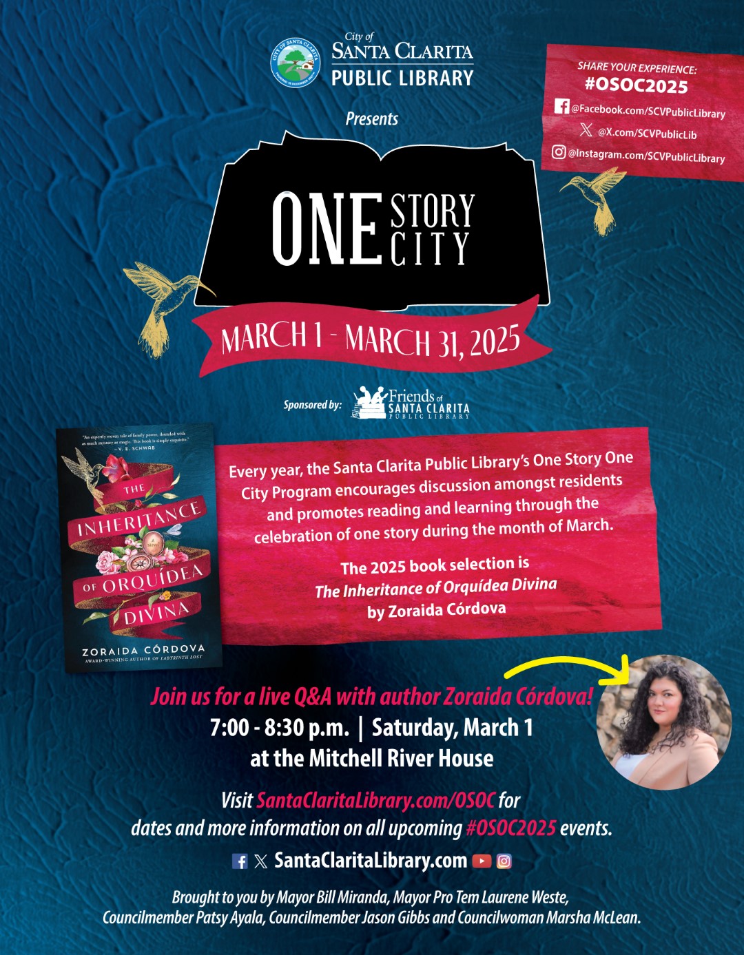 One Story One City Flyer