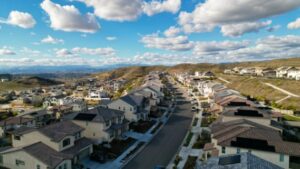 Photo of residential neighborhood