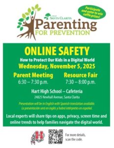 Flyer for the Parent Meeting