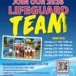 The City of Santa Clarita is seeking enthusiastic individuals with strong customer service skills and a commitment to community engagement to join our lifeguard team. Tryout and interview dates are below: • Saturday, February 7: 8:00 – 10:00 a.m. (Tryouts/Interviews) • Tuesday, February 10: 6:00 – 8:00 p.m. (Tryouts) • Wednesday, February 18: 6:00 – 8:00 p.m. (Interviews) • Saturday, February 21: 8:00 – 10:00 a.m. (Tryouts/Interviews) • Tuesday, February 24: 6:00 – 8:00 p.m. (Tryouts) • Thursday, February 26: 3:00 – 7:00 p.m. (Interviews) • Saturday, February 28: 8:00 – 10:00 a.m. (Tryouts/Interviews). To apply, visit SantaClarita.gov/Jobs. For more information, please call the Aquatic Center at (661) 250-3740.