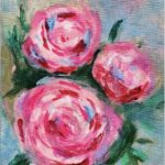 Peonies by Tesha Smith - painting of peonies