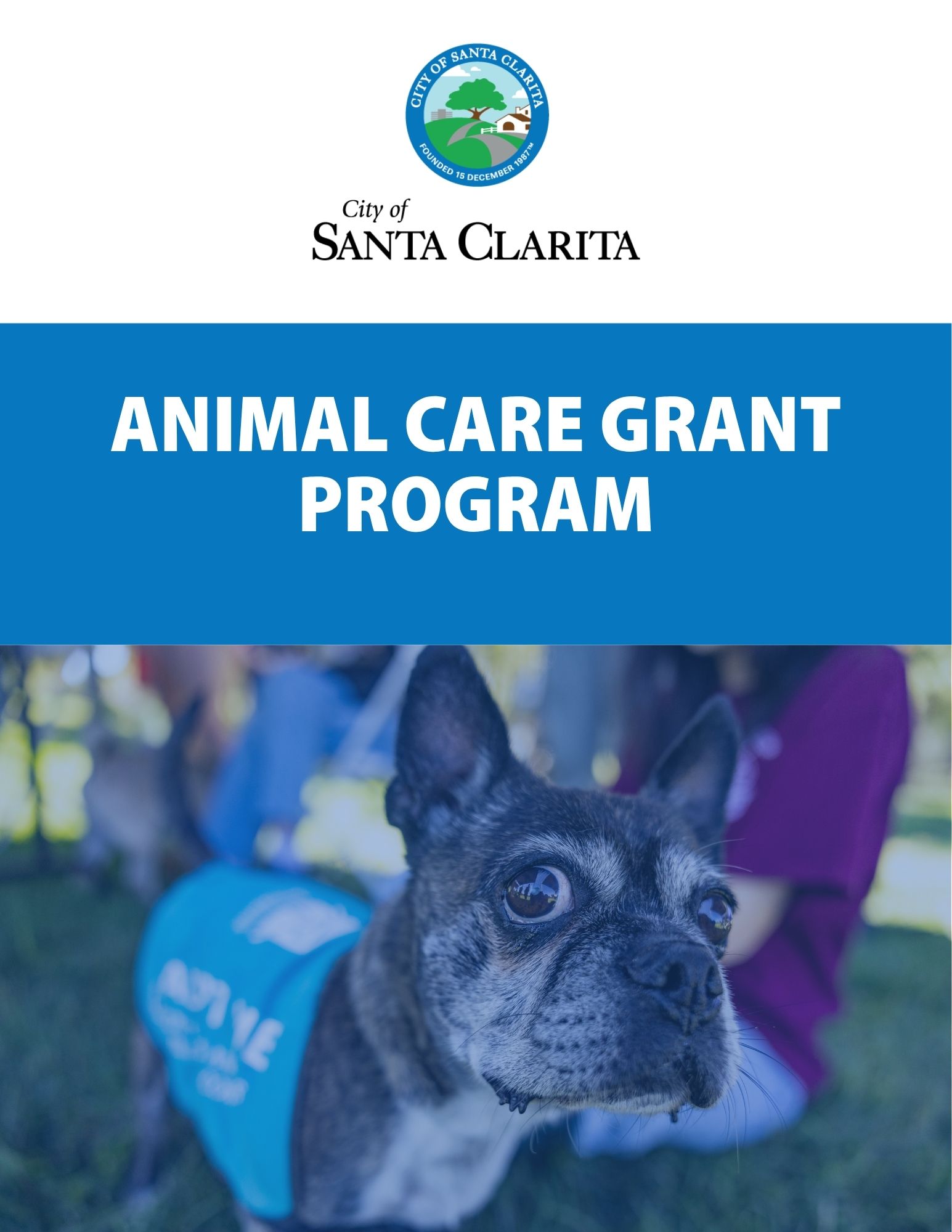City of Santa Clarita Animal Care Grant Program