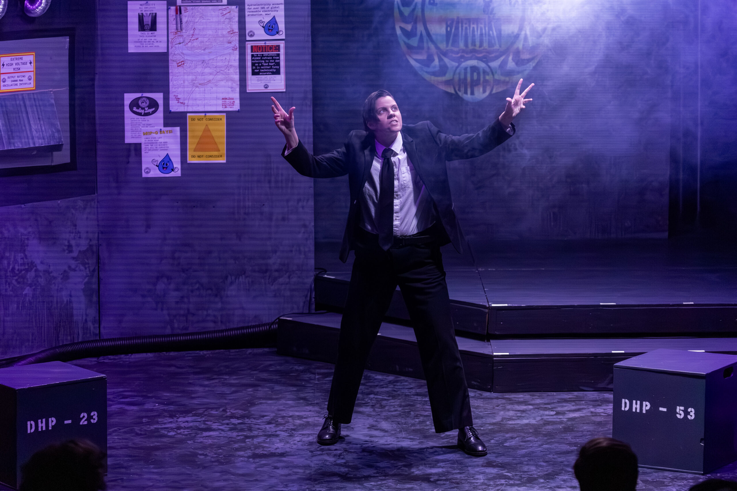 The festival kicked off with performances of Unsweet Perdition, an original play by Evan Spreen, presented in collaboration with Fierce & Purple Creative! This original play was described as a 90-minute fever dream that blends dream logic realism, ritualistic poetry and dissolving memories.
