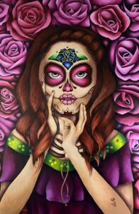 Hispanic Heritage Month Artwork - Lola by Ariana oden