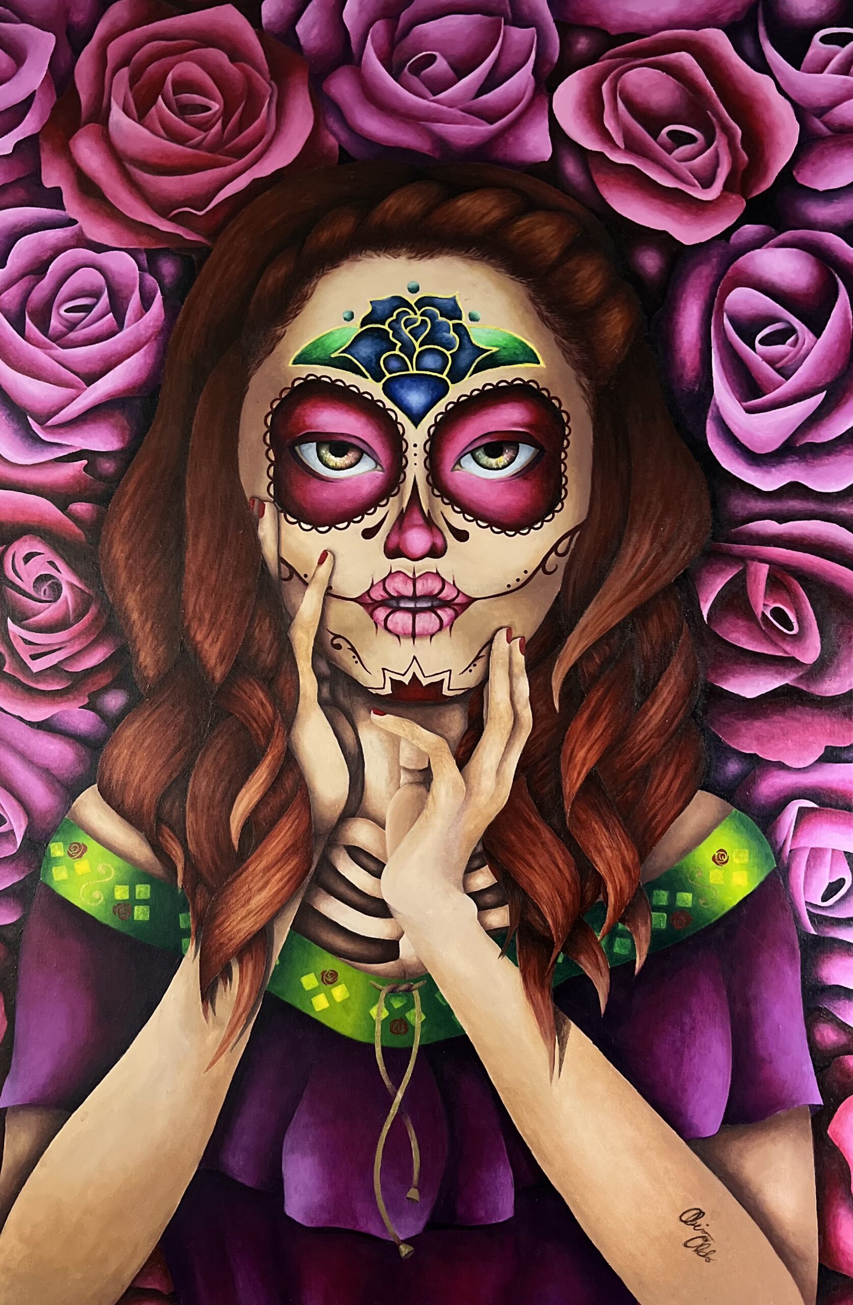Hispanic Heritage Month Artwork - Lola by Ariana oden